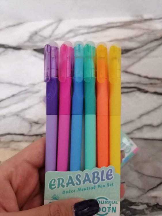 خودکار پاستیلی پاکن دار