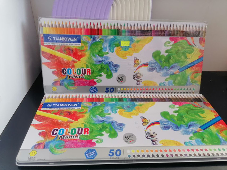 مداد رنگی۵۰تایی