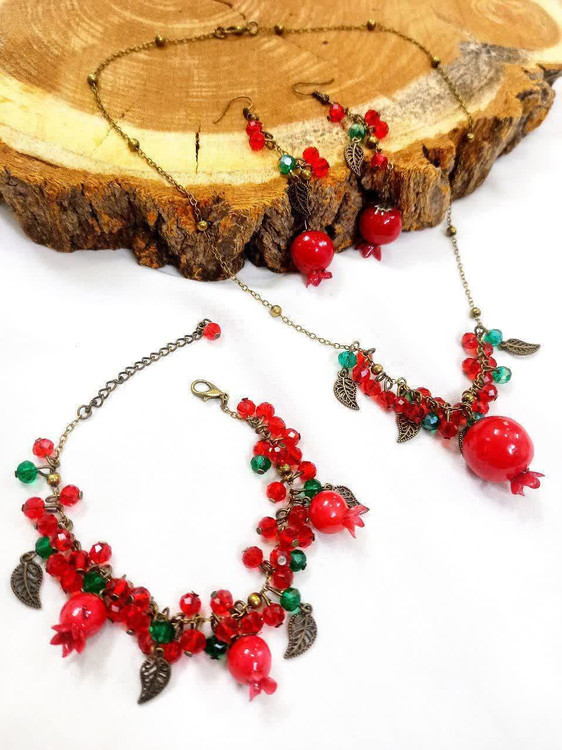 ست یلدایی طرح انار